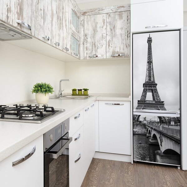 Autocolant pe frigider turnul Eiffel
