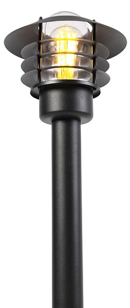 Lampă modernă de exterior neagră 100 cm IP44 - Prato