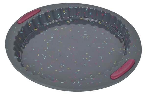 Forma tarta 26cm, silicon negru, Felice