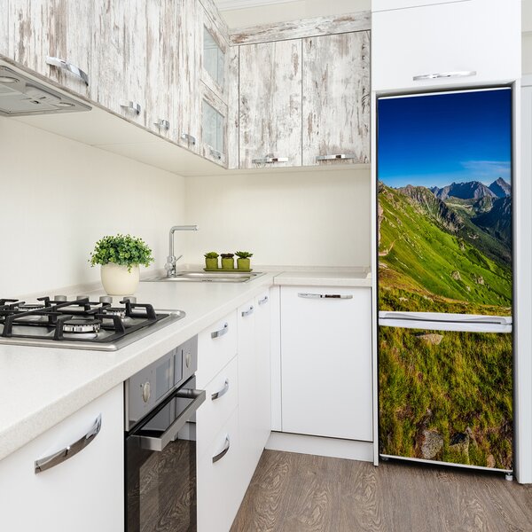 Autocolant pe frigider peisaje Tatry