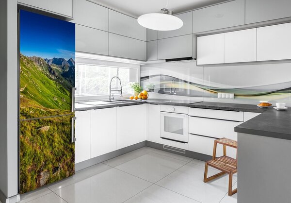 Autocolant pe frigider peisaje Tatry