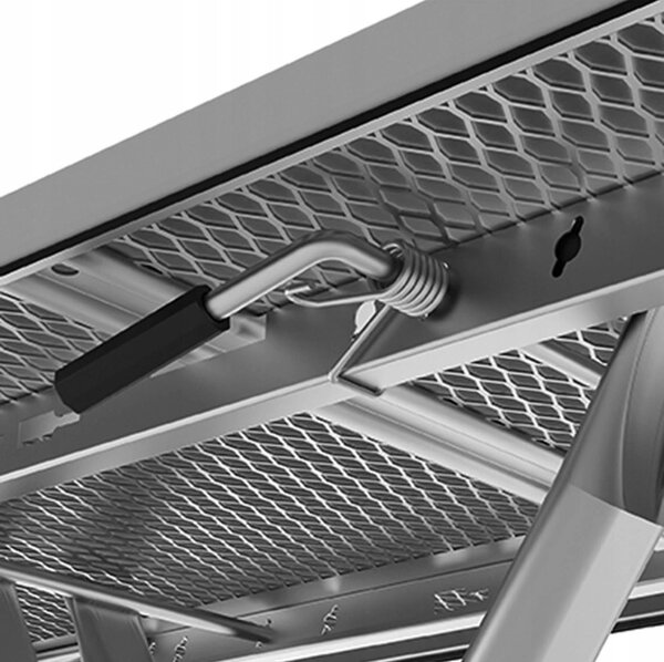 Erga Model 101, masa de calcat 137,5x30x89 cm, gri-argintiu, ERG-SEP-10DESPRMOD101
