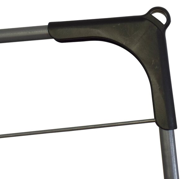 Erga Model 150, uscator de rufe pe 3 nivele 59,5x52,2x130,5 cm, matase-negru, ERG-SEP-10STWIE000A02