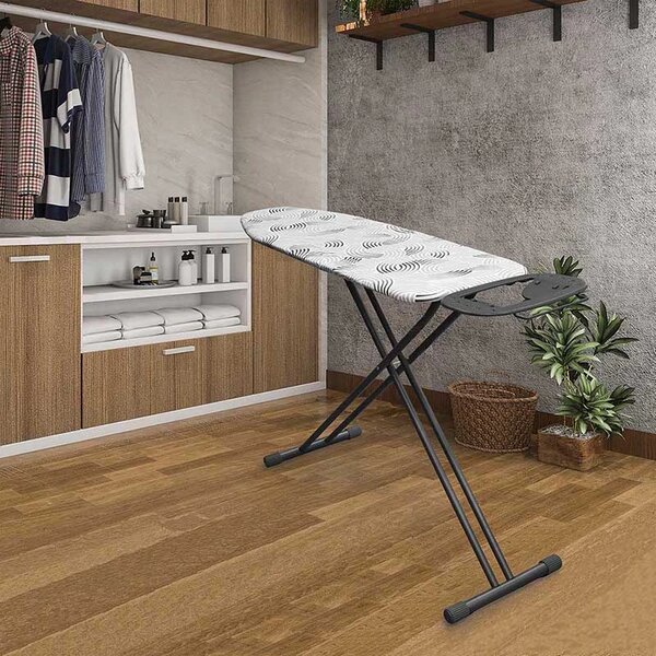 Erga Model 107, masa de calcat 145x38x94 cm, gri-antracit, ERG-SEP-10DESPRREK20