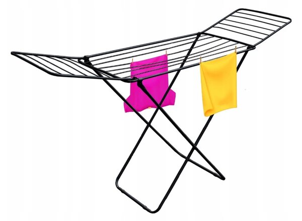 Erga Model 203, uscator de rufe 178x55x106 cm, negru, ERG-SEP-10SUSST203BLA