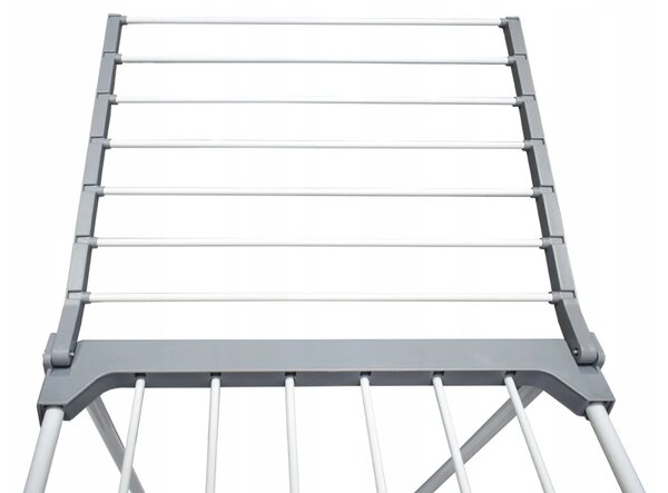 Erga Model 205, uscator de rufe pliabil stabil 170x61x97 cm, alb-gri, ERG-SEP-10SUSSTOVIS17