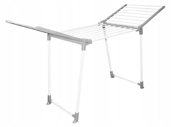 Erga Model 205, uscator de rufe pliabil stabil 170x61x97 cm, alb-gri, ERG-SEP-10SUSSTOVIS17