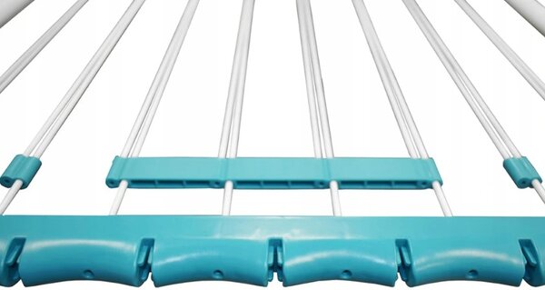 Erga Model 306U, uscator de rufe telescopic stabil 202x55x92 cm, alb-verde, ERG-SEP-10SUSSTOPROFE