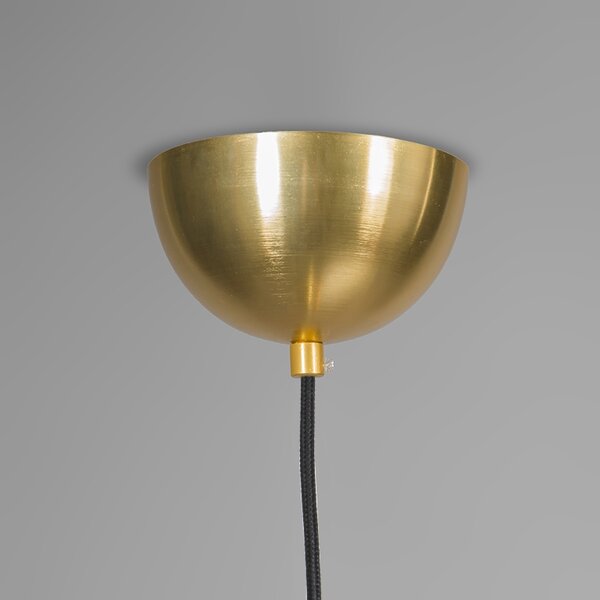 Lampă suspendată Art Deco aurie 50 cm - Slice