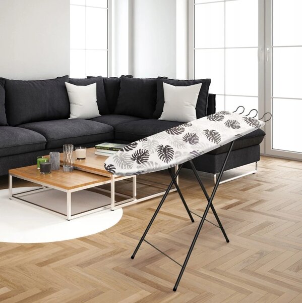 Erga Model Irit Black, masa de calcat 120x30x80 cm, negru-multicolor, ERG-SEP-10DESIRITBLA