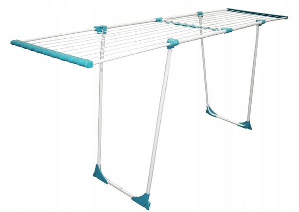 Erga Model 306U, uscator de rufe telescopic stabil 202x55x92 cm, alb-verde, ERG-SEP-10SUSSTOPROFE