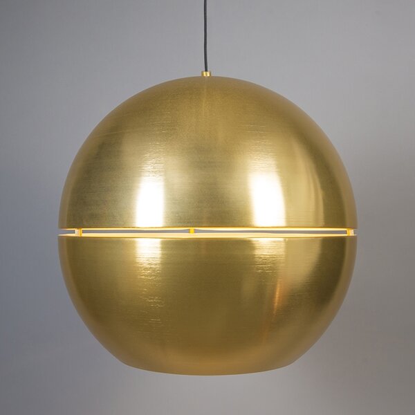 Lampă suspendată Art Deco aurie 50 cm - Slice