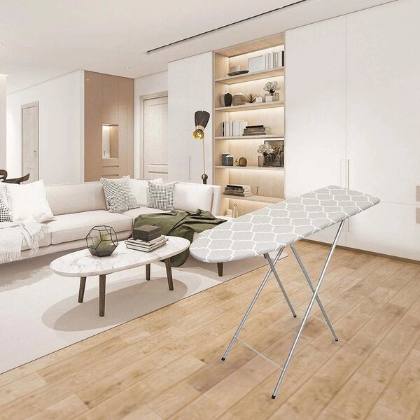 Erga Model Irit, masa de calcat 100x30x80 cm, argintiu-multicolor, ERG-SEP-10DESDOPRIRIT