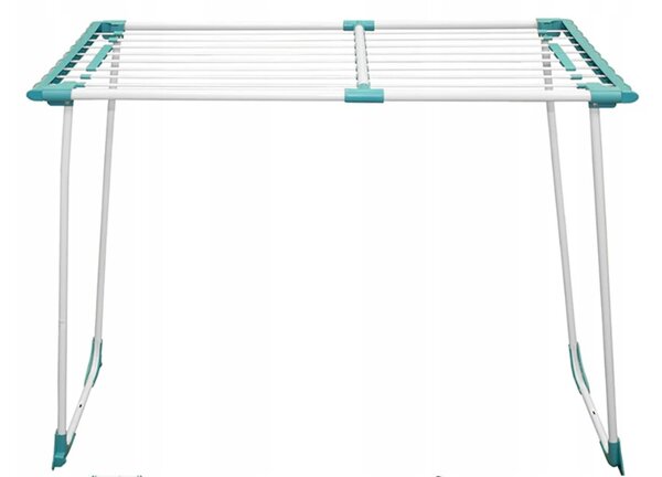 Erga Model 306U, uscator de rufe telescopic stabil 202x55x92 cm, alb-verde, ERG-SEP-10SUSSTOPROFE