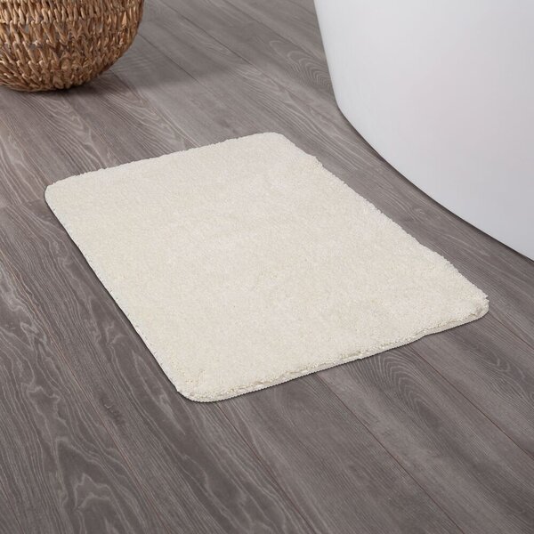 Sealskin Angora covor de baie 90x60 cm dreptunghiular alb 800120