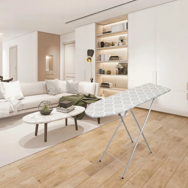 Erga Model TIRI, masa de calcat 120x30x80 cm, MIX-argintiu, ERG-SEP-10PRASOTIRI11