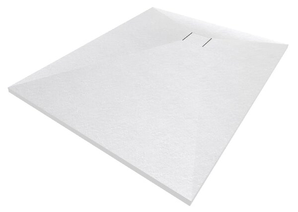 Gamma Erga Oldaf, cadă de duș dreptunghiulară SMC 100 x 80 cm, alb mat, ERG-GMA-OL-80100
