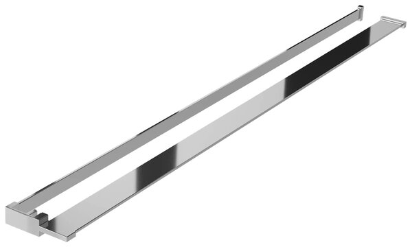 Erga Paris, raft/suport prosoape pentru paravan de dus (max. 140 cm), crom, ERG-V02-PARIS-SHELF-CR
