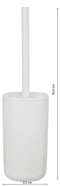 Kleine Wolke Belgrano perie de toaletă stativ gri 8614913856