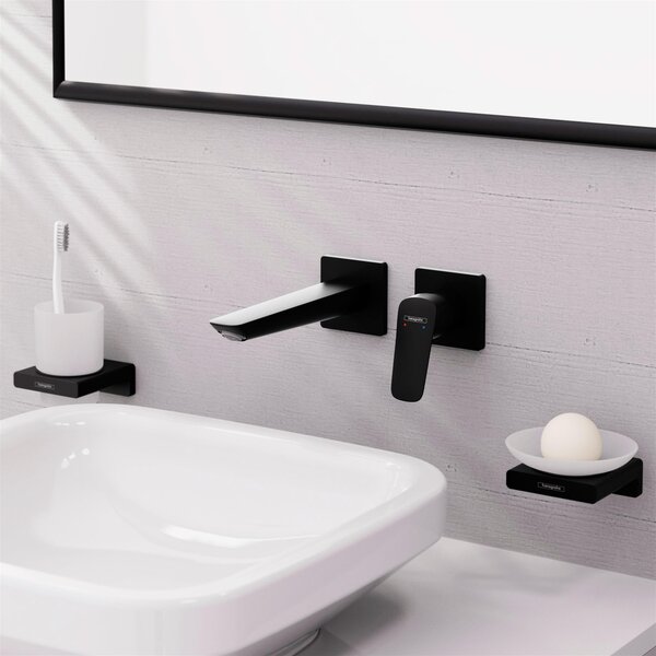 Hansgrohe Logis baterie lavoar ascuns negru 71256670