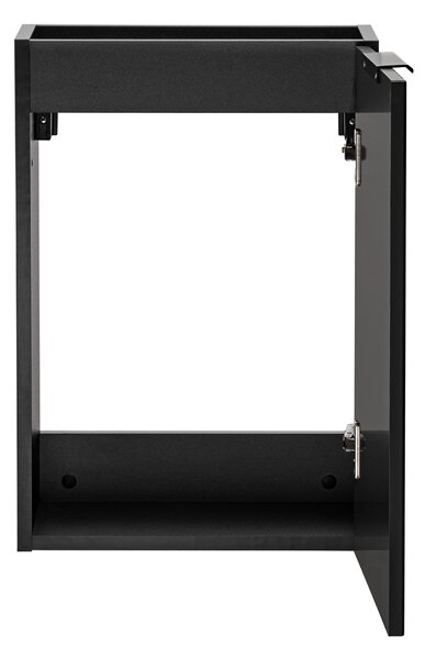 Comad Adel Black dulap 40x22x57 cm sub chiuveta pe perete negru ADEL BLACK 82-40-B-1D