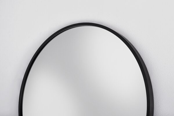 Dubiel Vitrum Ayo oglindă 40x40 cm rotund negru 5905241012780
