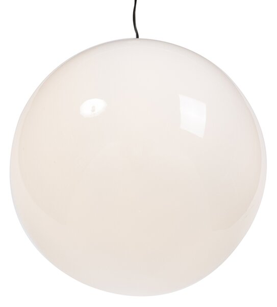 Lampă suspendată scandinavă din sticlă opal 50 cm - Ball 50