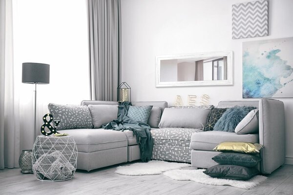 Styler Jyvaskyla oglindă 56x148 cm dreptunghiular alb-lemn LU-12449