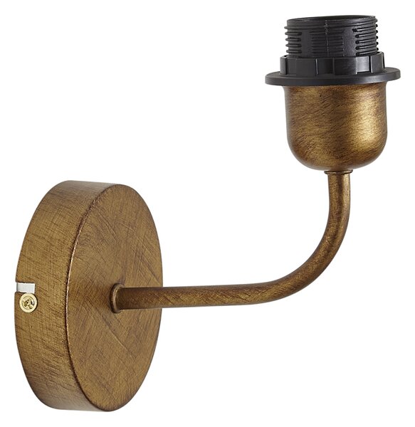 Lampă de perete vintage aurie fără abajur - Matt