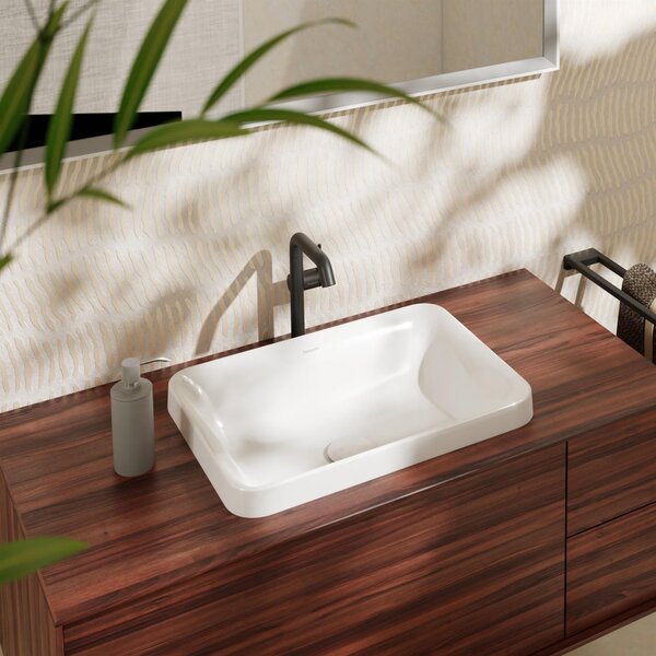 Hansgrohe Xuniva Q lavoar 55x40 cm dreptunghiular încastrat alb mat 60158450