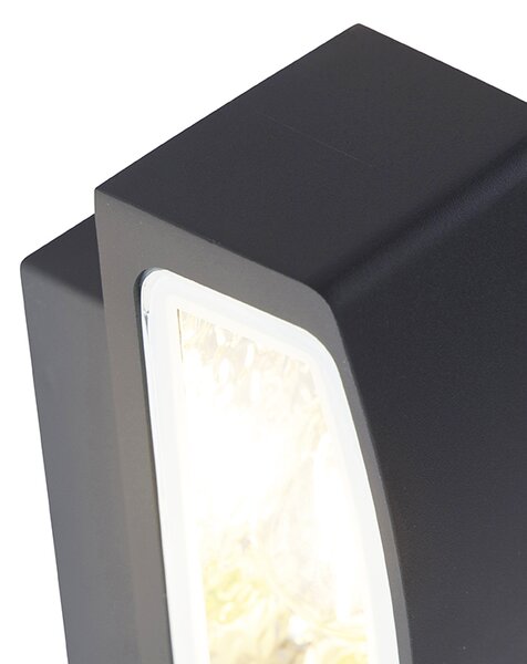 Lampă modernă de perete pentru exterior grafit 14,3 cm IP44 - Latina