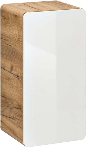 Comad Aruba White dulap 35x32x68 cm laterala pe perete alb-stejar ARUBAWHITE810FSC