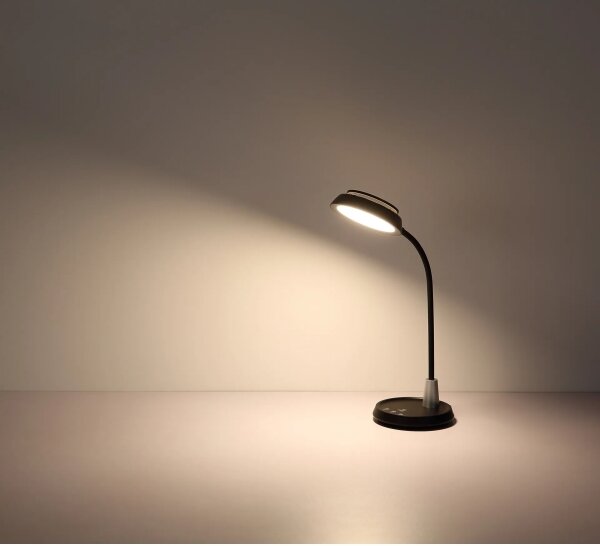 Globo 58496S - Lampă de birou LED tactilă reglabilă KIRK LED/12W/230V, neagră