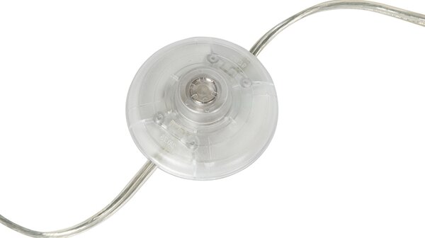 Lampă de podea cu trepied din lemn alb cu abajur alb 50 cm - Puros