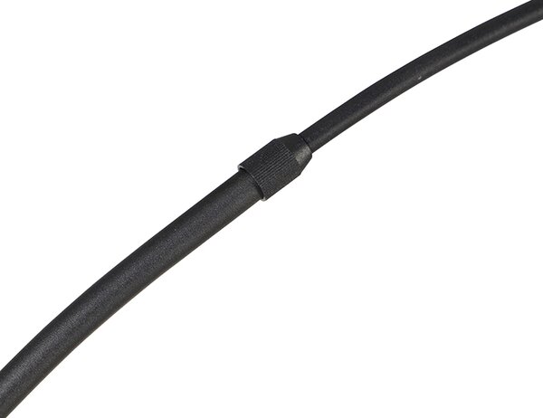 Lampă de podea modernă cu arc negru cu auriu - Arc Basic