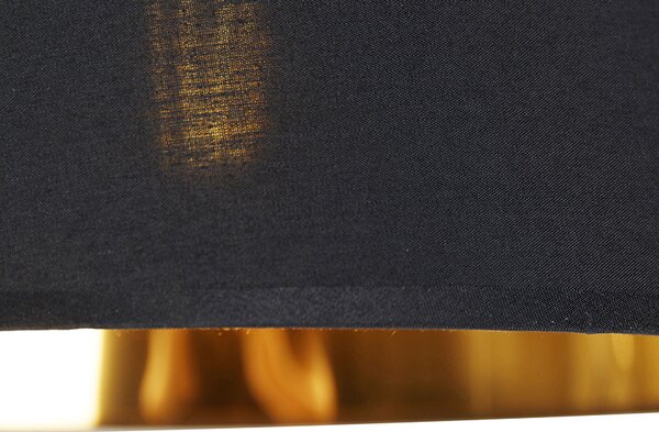 Lampă de podea modernă cu arc negru cu auriu - Arc Basic