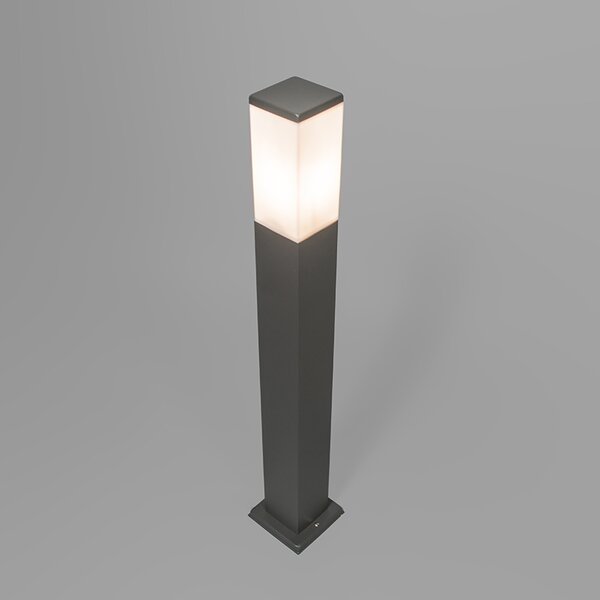 Lampă de exterior antracit 80 cm IP44 - Malios cu țăruș de pământ și garnitură pentru cablu
