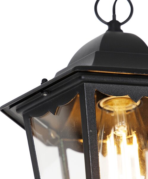 Lampă suspendată clasică de exterior neagră IP44 - Havana Up