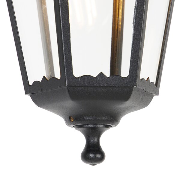 Lampă suspendată clasică de exterior neagră IP44 - Havana Up