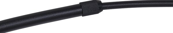 Lampadar arcuit modern negru - XXL