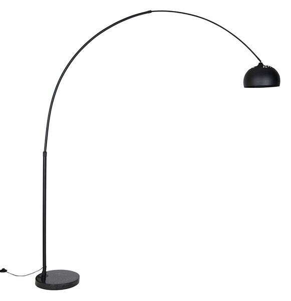 Lampadar arcuit modern negru - XXL