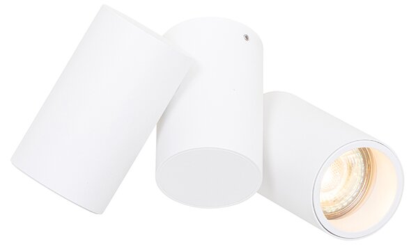 Spotlight de design alb cu 2 lumini reglabile - Michael