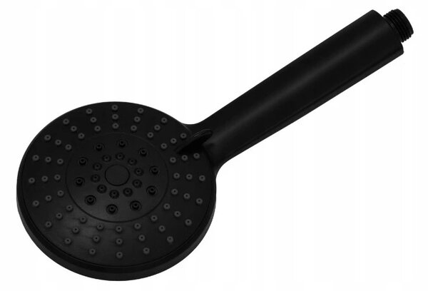 Gamma Tony, set de duș de perete cu robinet cu pârghie, negru mat, GMA-BTYZN-BK