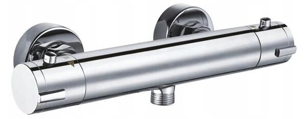 Invena Cool Touch, baterie termostatica de dus 150 mm, crom, BT-00-001-x