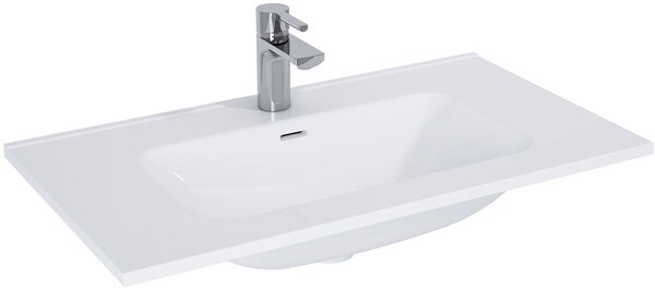Elita Skappa lavoar 80.8x46 cm dreptunghiular mobilier alb luciu RE040803068060