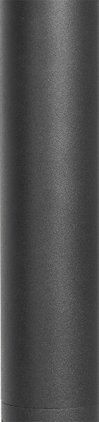 Stâlp modern pentru exterior negru 60 cm IP44 reglabil - Ciara