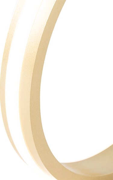 Lampă de masă de design din alamă cu LED inclus, cu dimmer în 3 trepte - Navara