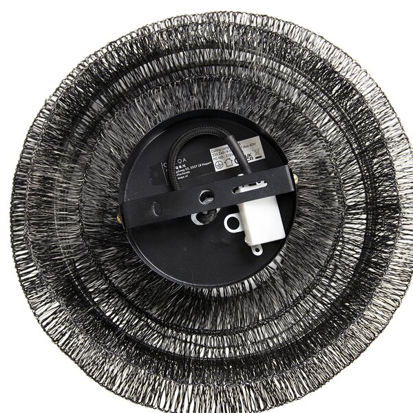 Plafoniera orientala neagra 25 cm - Vadi