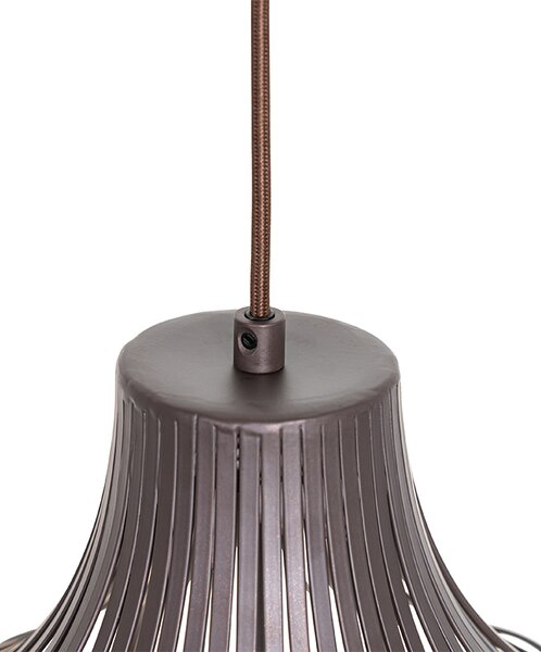 Lampă modernă cu pandantiv maro 38 cm - Saffira