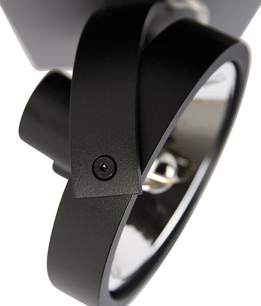 Spotlight de design negru reglabil cu 2 lumini - Go